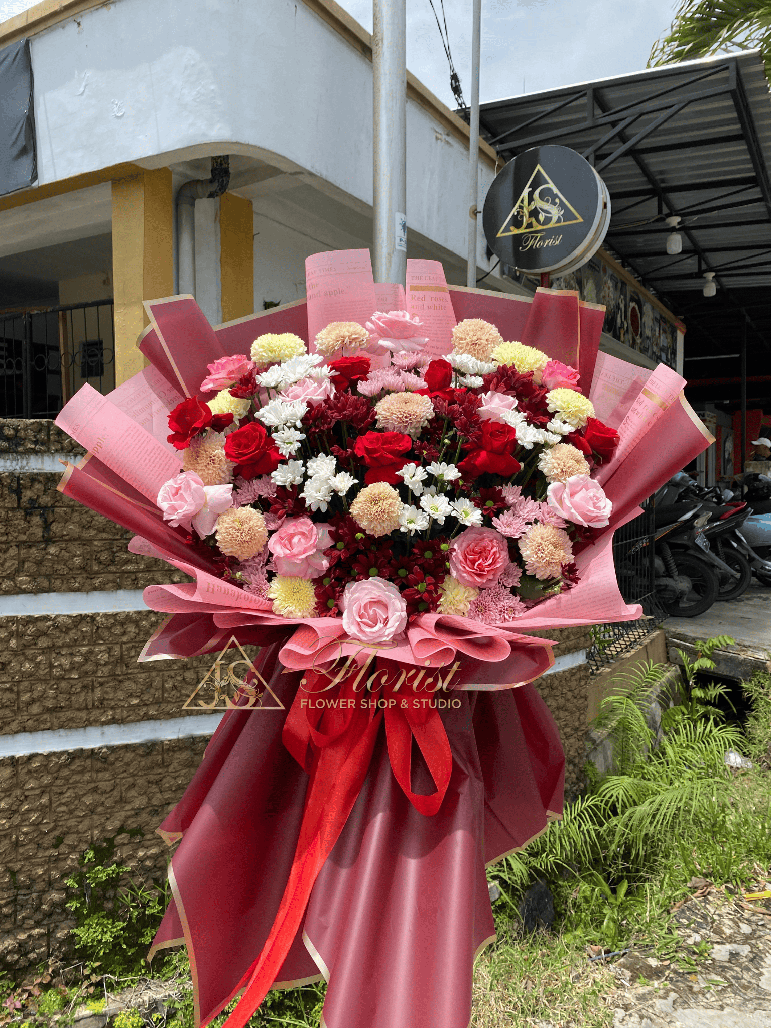 Standing Flower Besi 9